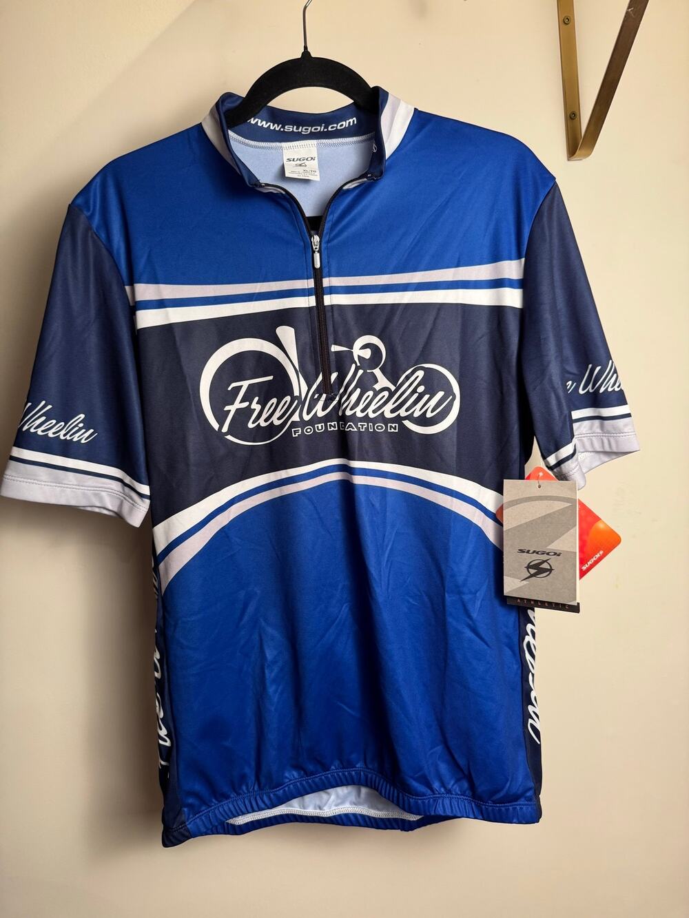 SUGOi Cycling Jersey "Free Wheelin" Unisex Adult XL